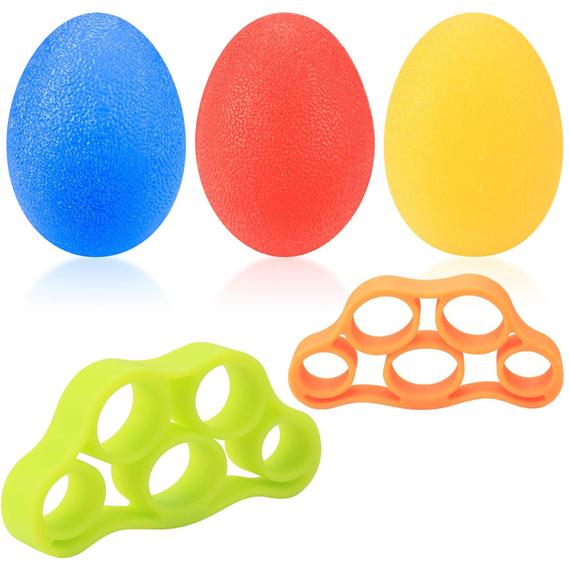 Grip Strengthener Hand - 3PCS Grip Balls Hand Therapy Squeeze