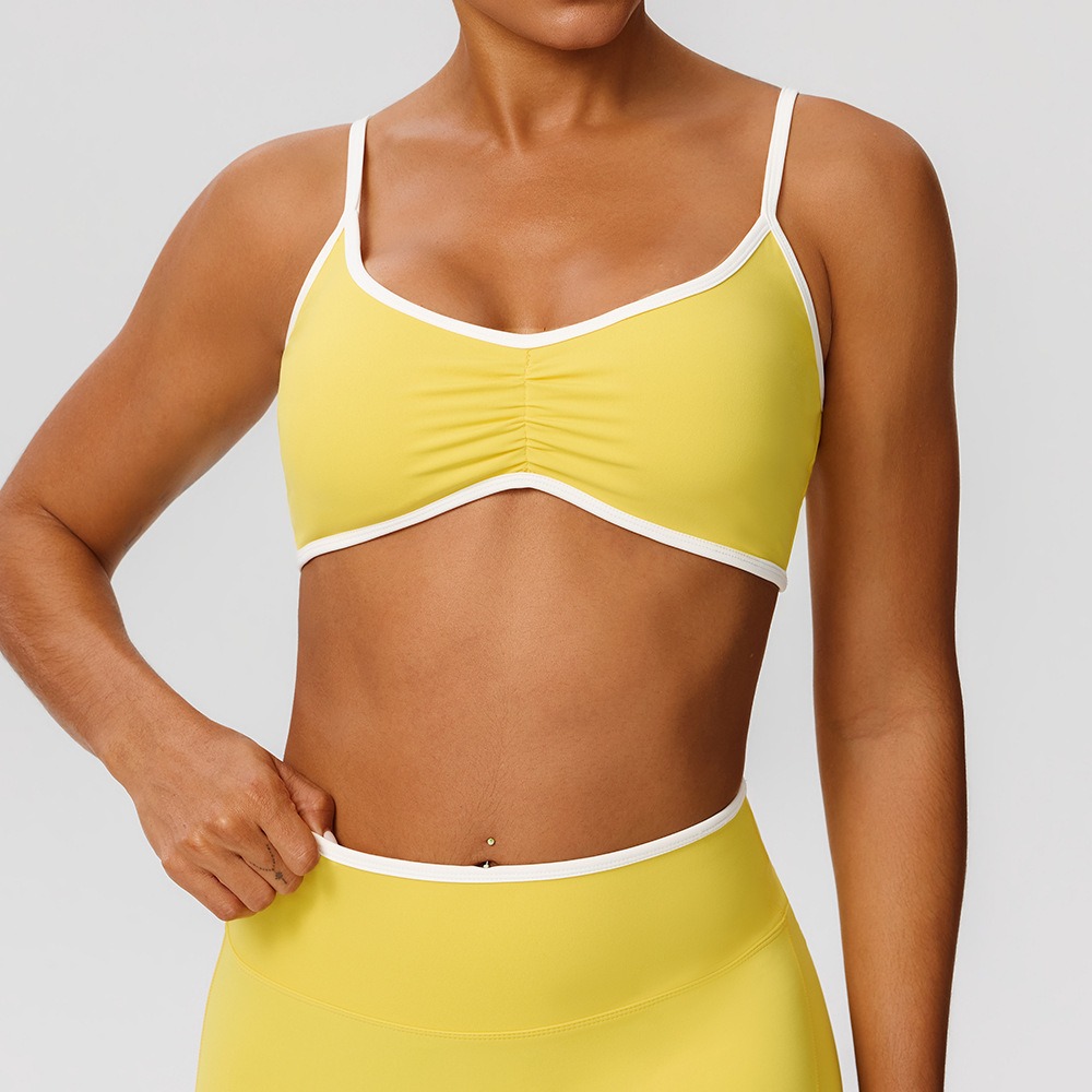 Yoga Blocks - Women Breathable Sports Bra Sexy Back