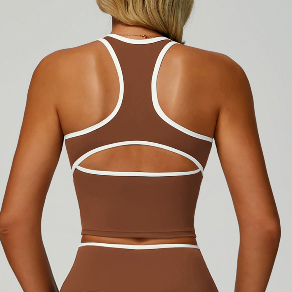 Color Block Sport Bra Yoga Ves - Yoga Blocks review and price