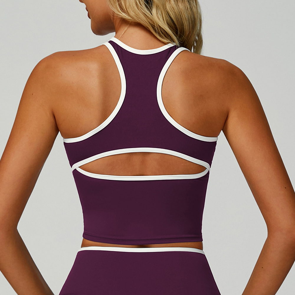 Color Block Sport Bra Yoga Ves - Yoga Blocks review and price