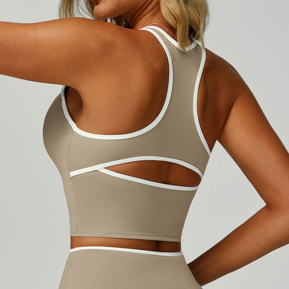 Color Block Sport Bra Yoga Ves - Yoga Blocks review and price