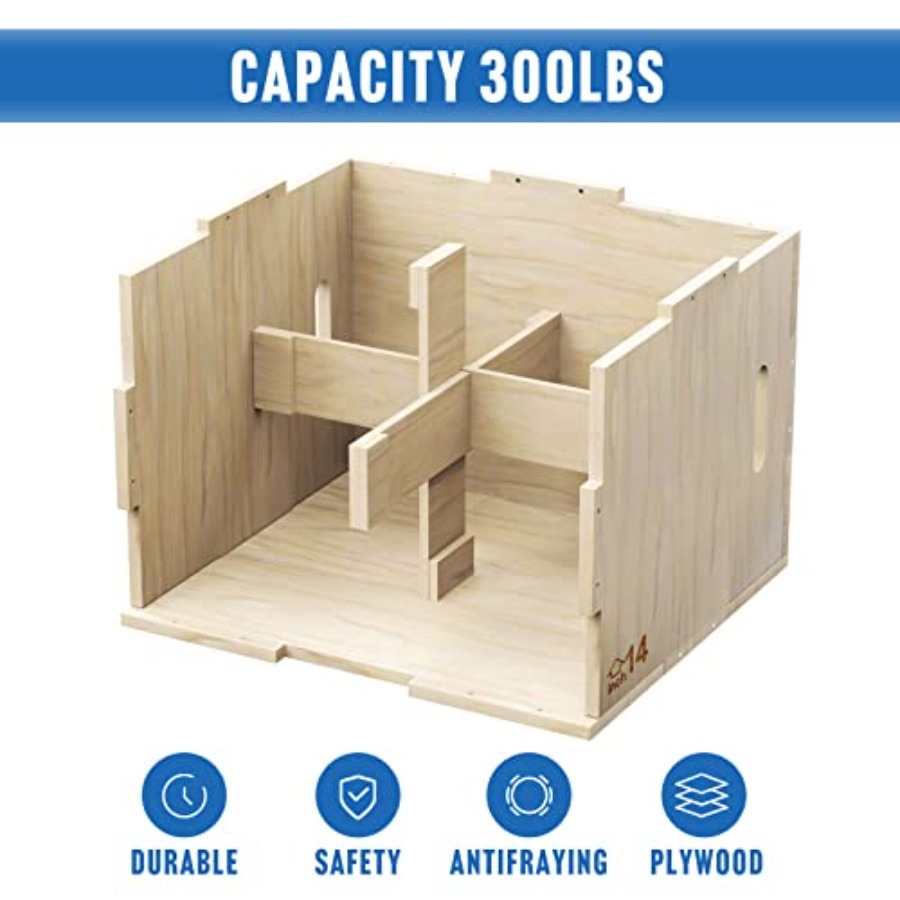 3 in 1 Wooden Plyo Box for Jum - Plyo Jump Box review and price