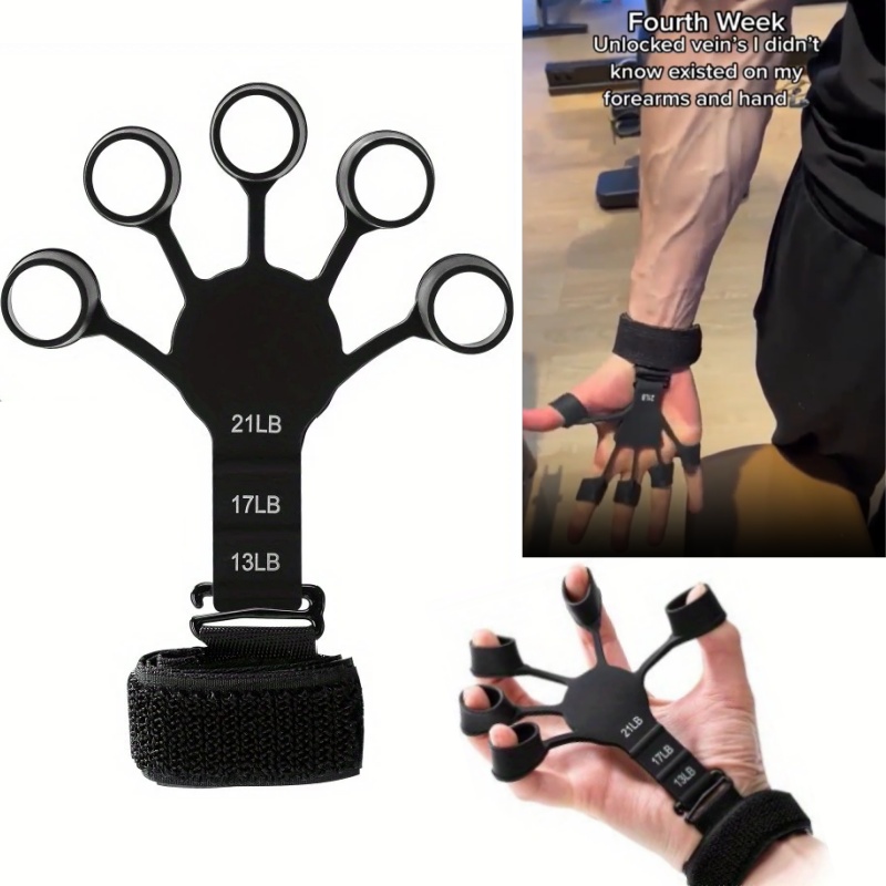 5 Finger Silicone Hand Grip Tr - Grip Strengthener Hand review and price