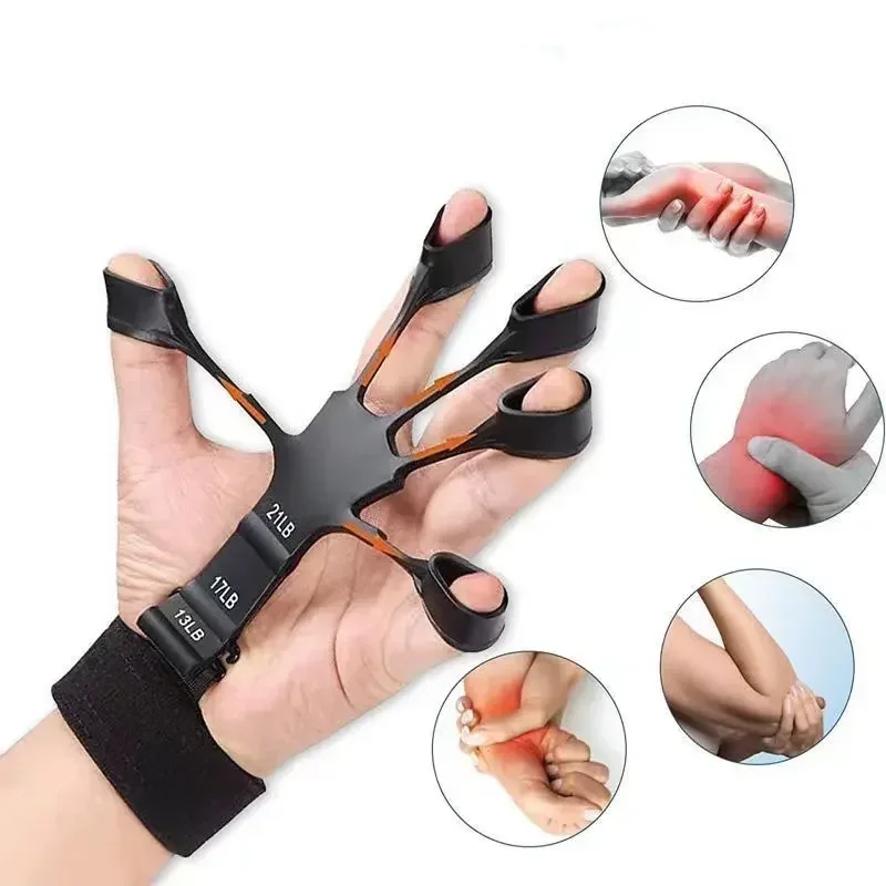 5 Finger Silicone Hand Grip Tr - Grip Strengthener Hand review and price