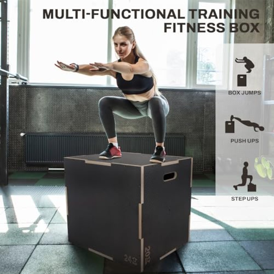 Home gym plyometric workout pl - Plyo Jump Box review and price