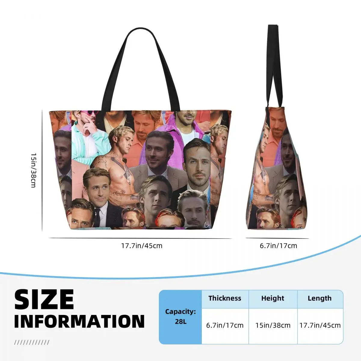 Ryan Gosling Photo Collage Bea - Yoga Fitness Photos review and price