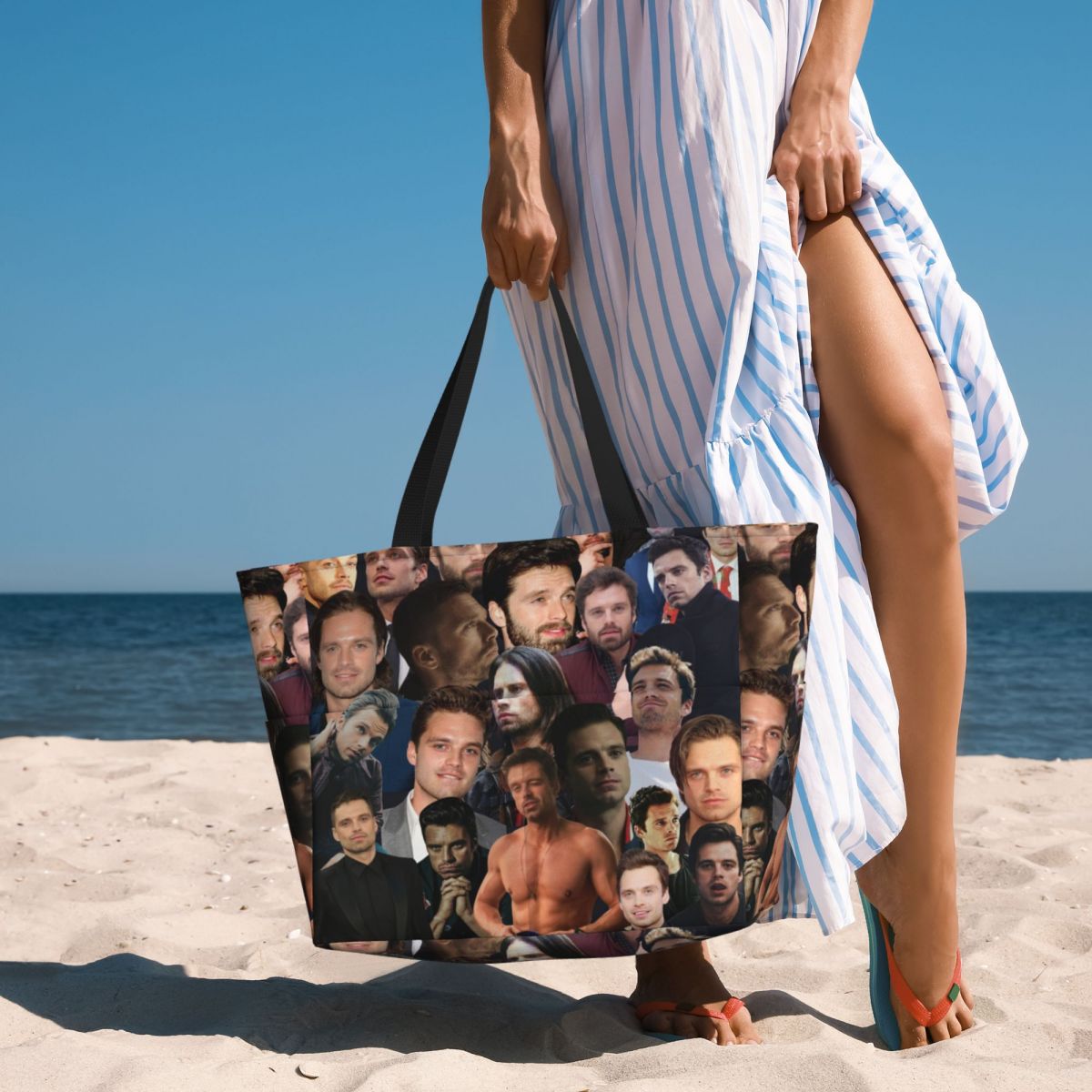 Sebastian Stan Photo Collage B - Yoga Fitness Photos review and price