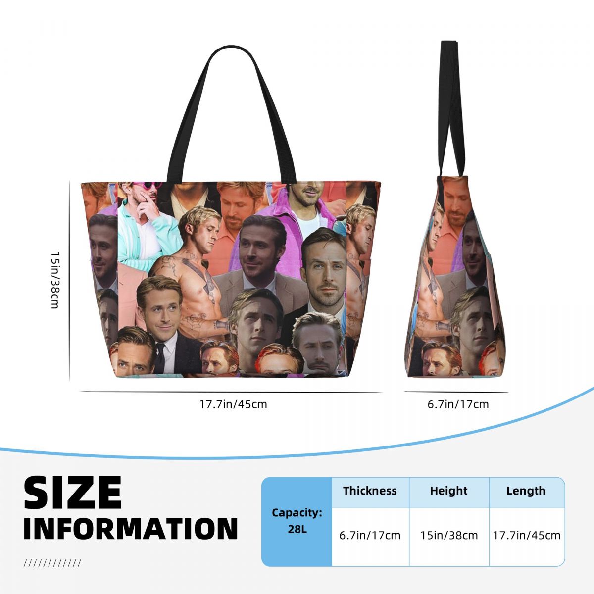 Ryan Gosling Photo Collage Bea - Yoga Fitness Photos review and price