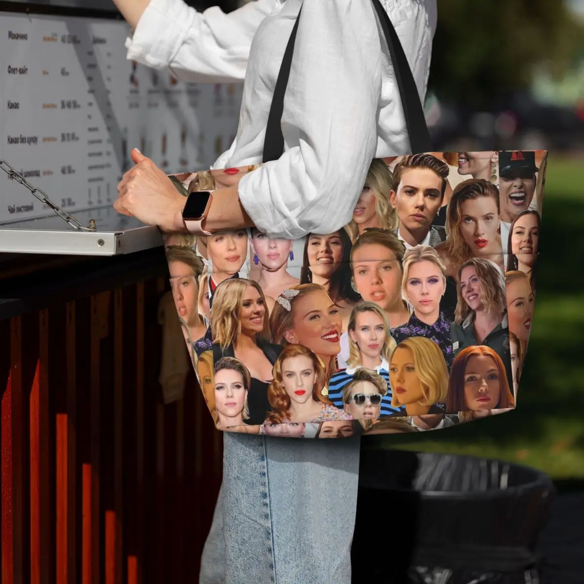 Scarlett Johansson Photo Colla - Yoga Fitness Photos review and price