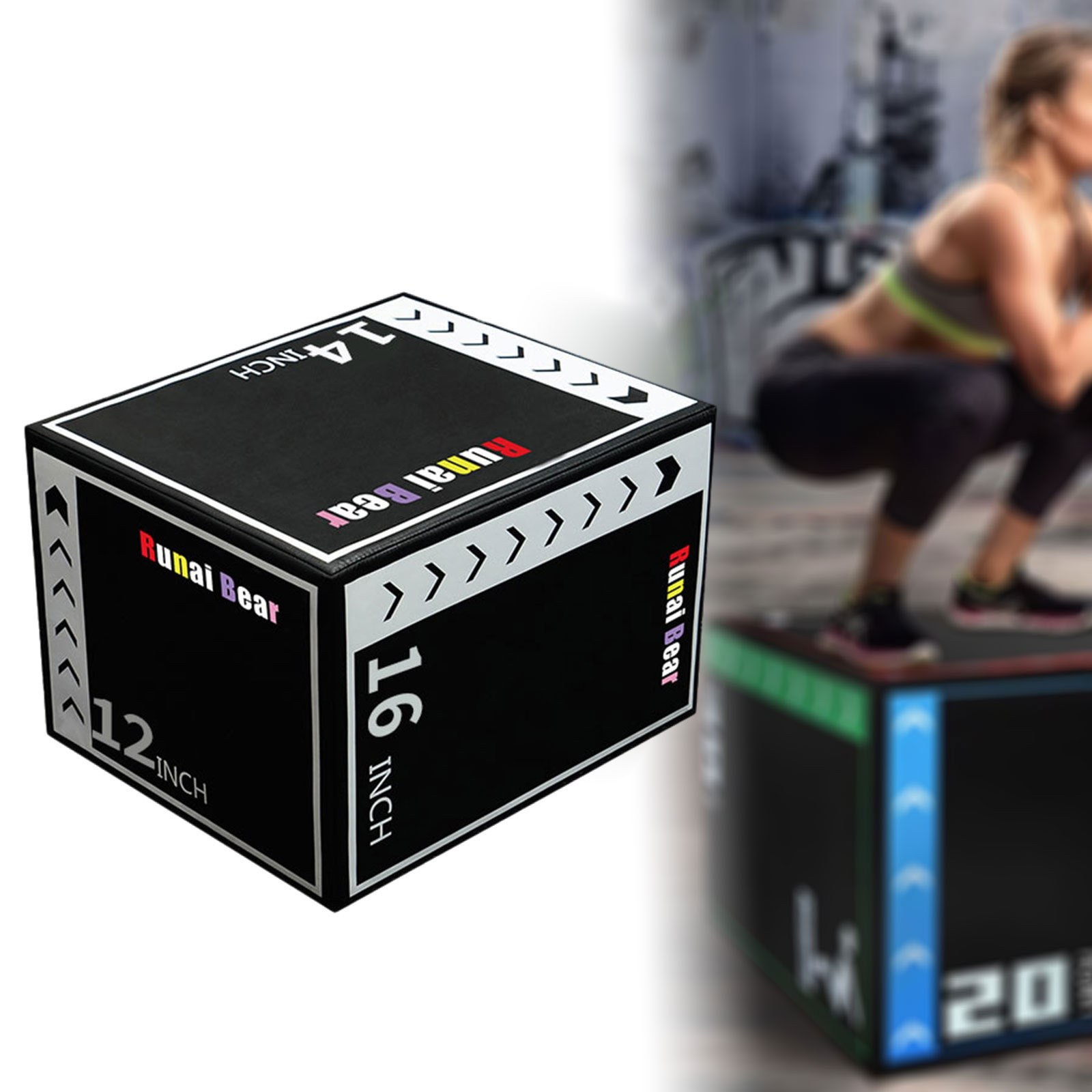 Plyo Jumping Exercise Box Port - Plyo Jump Box review and price