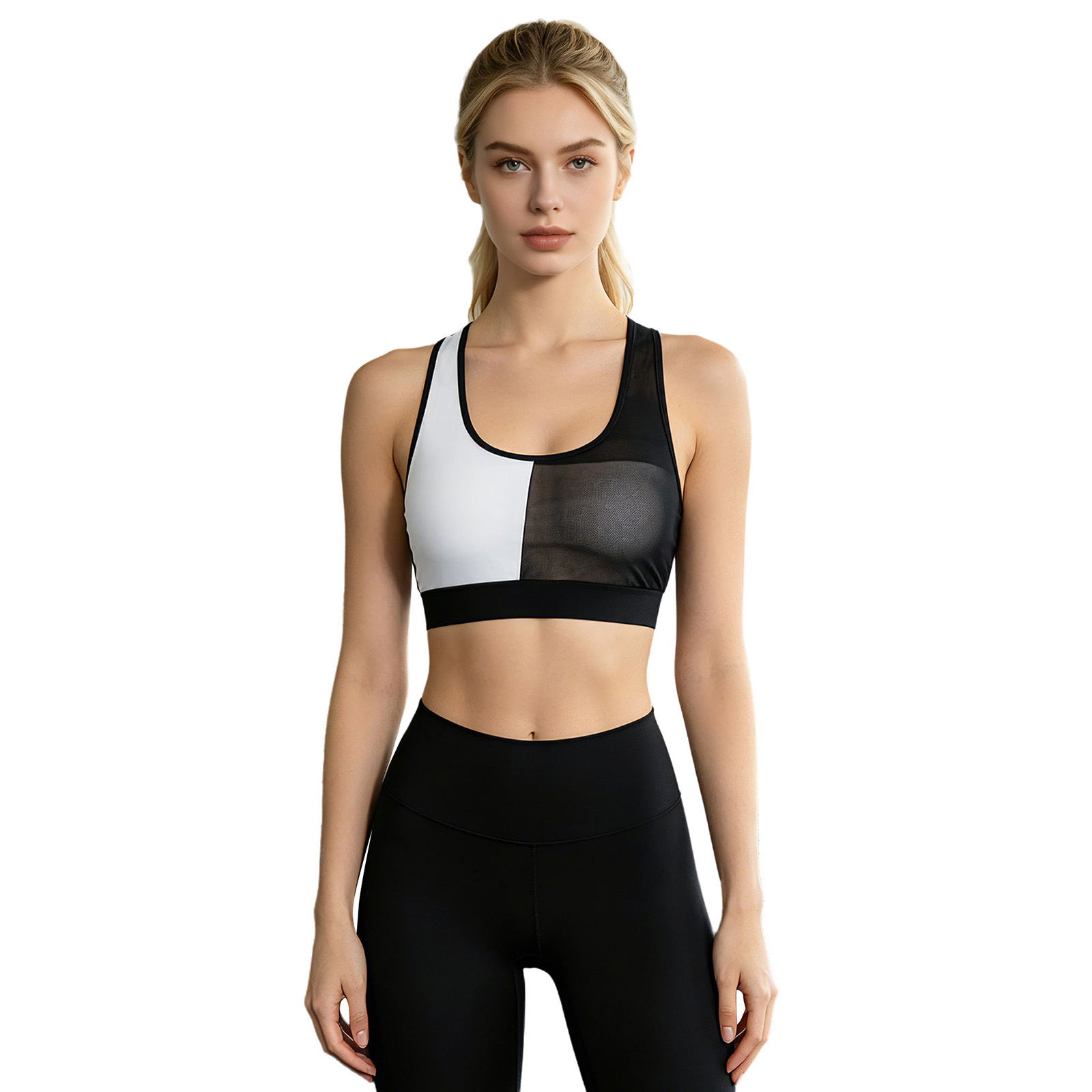 Women Color Block Yoga Bra Sle - Yoga Blocks review and price