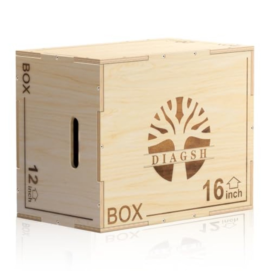 Plyo Box - 3-in-1 wood plyomet - Plyo Jump Box review and price